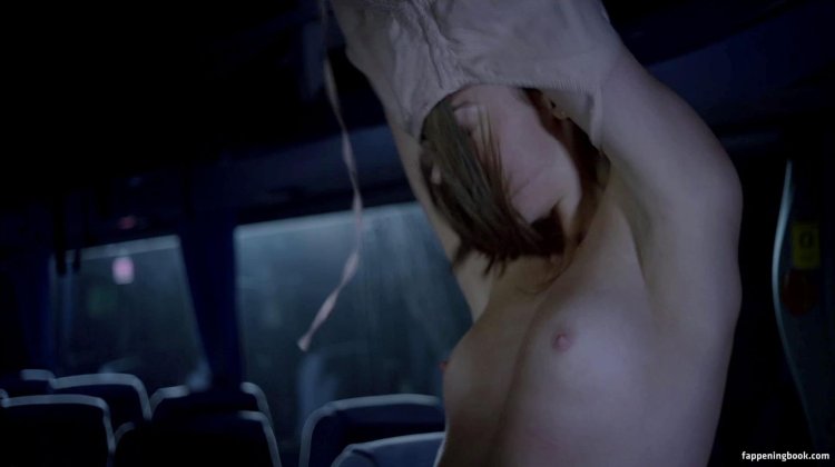 Scarlett Burn is absolutely naked without panties