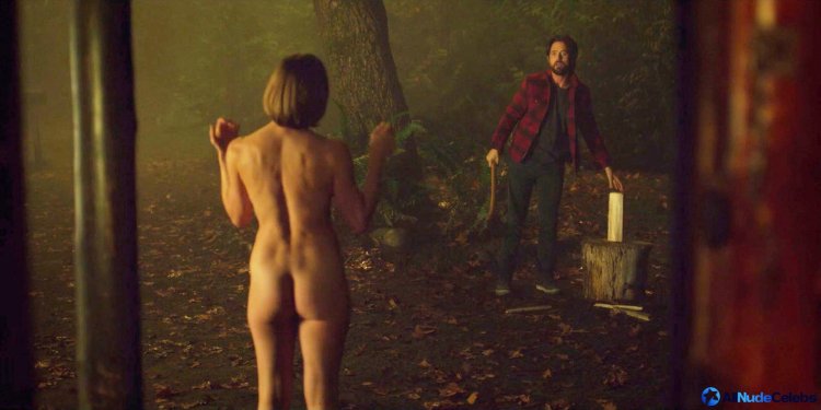 Katie Sakhoff Riddick in the shower