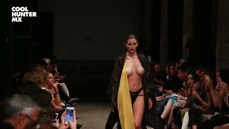Nudity on fashion shows