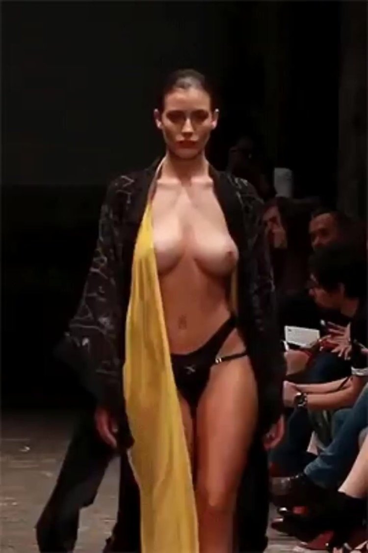 Nudity on fashion shows
