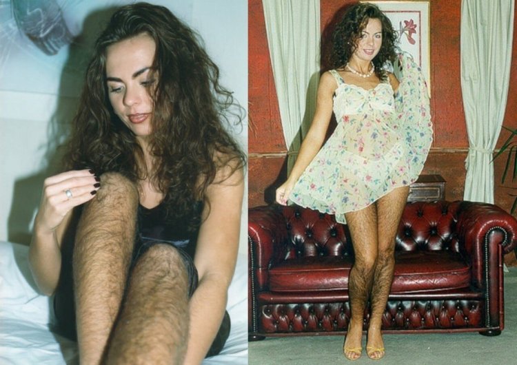 Hairi Sandra Hairy model