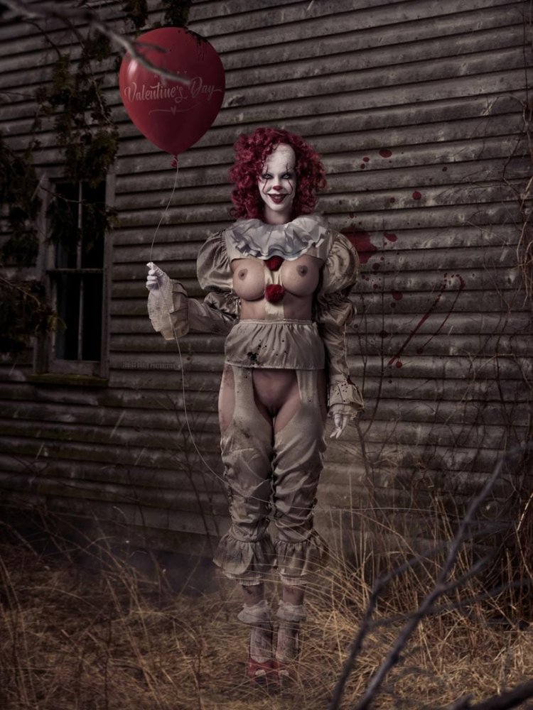 Cosplay on horror erotic