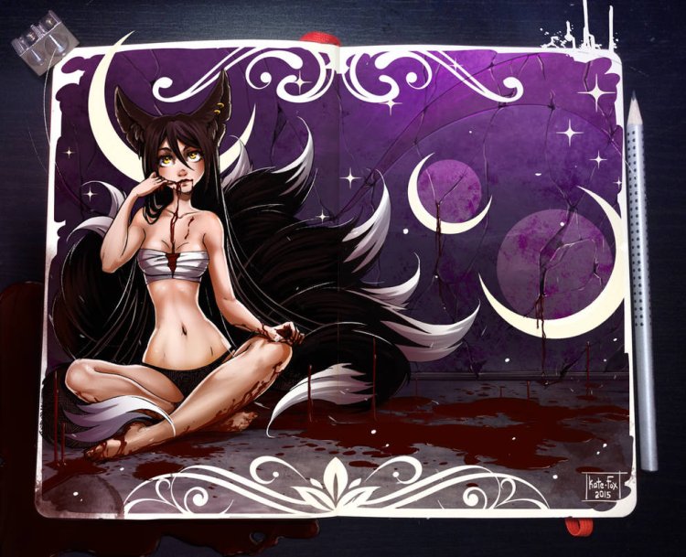 Sixn -set Kate Fox Art