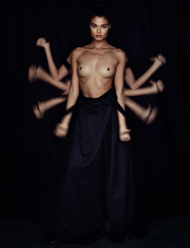 Indian Naked Fashion Model