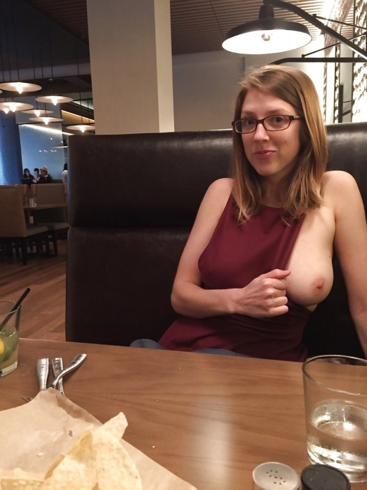 Lit up a tie in a restaurant