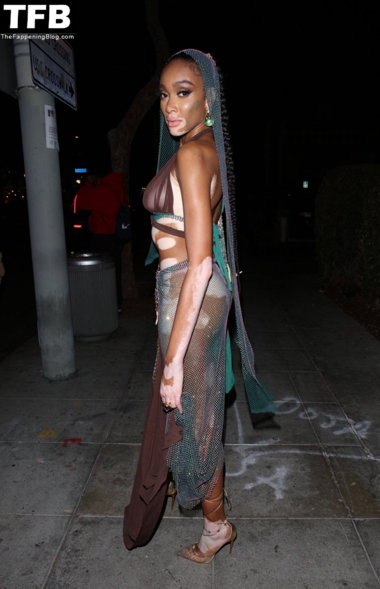 Winnie Harlow is naked