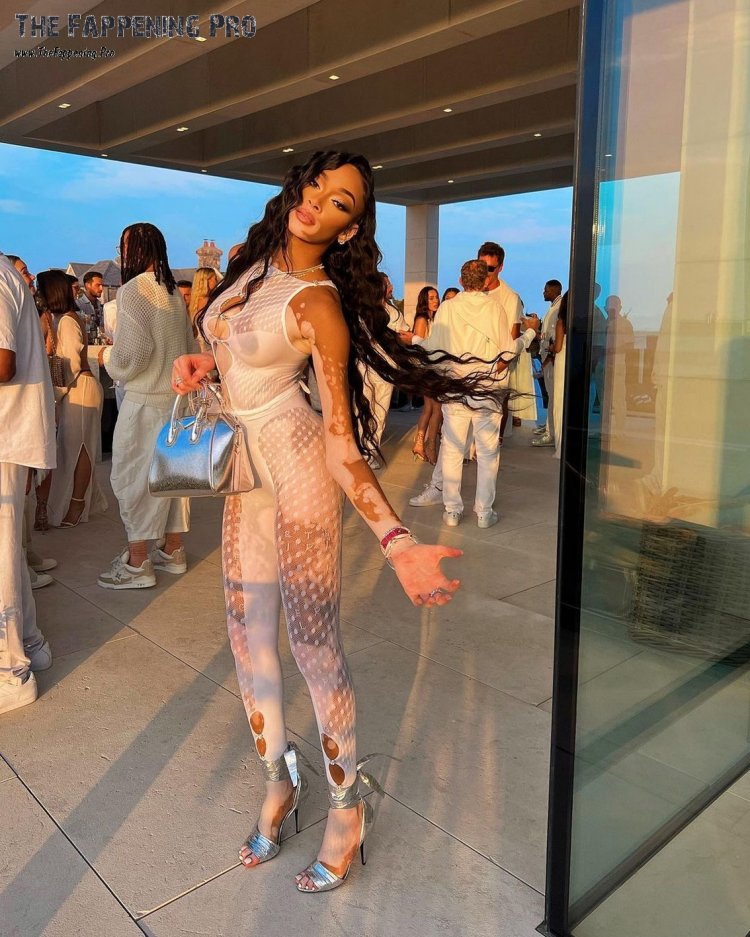 Winnie Harlow is naked