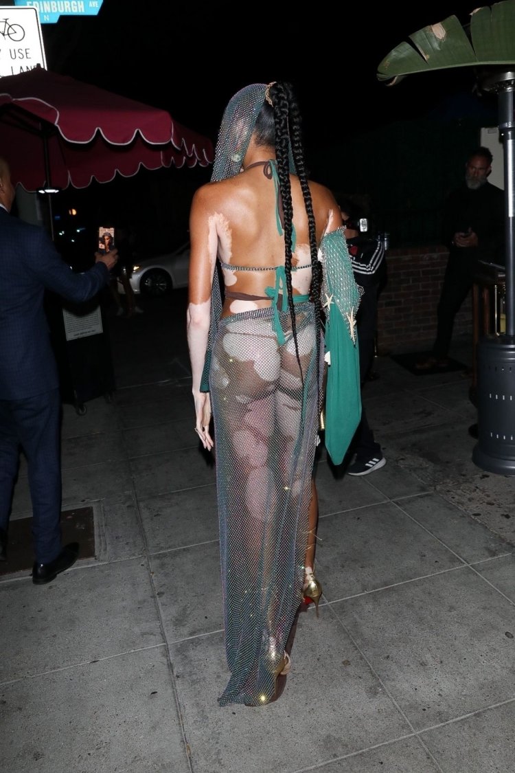 Winnie Harlow is naked