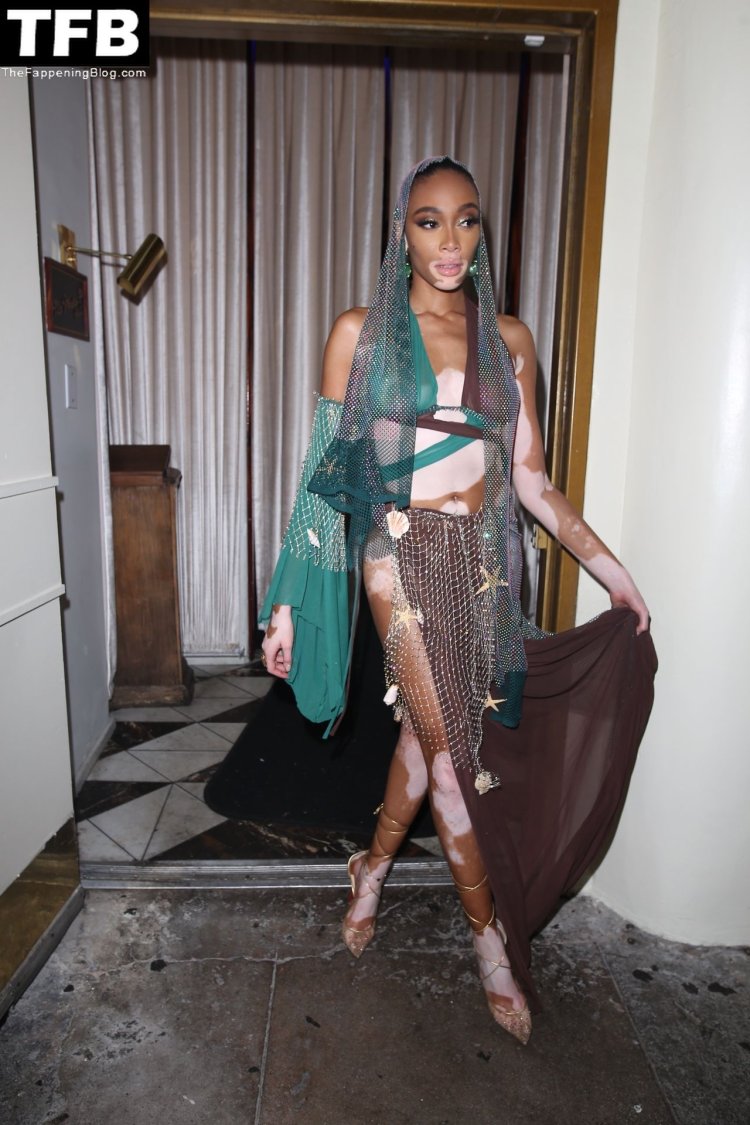 Winnie Harlow is naked