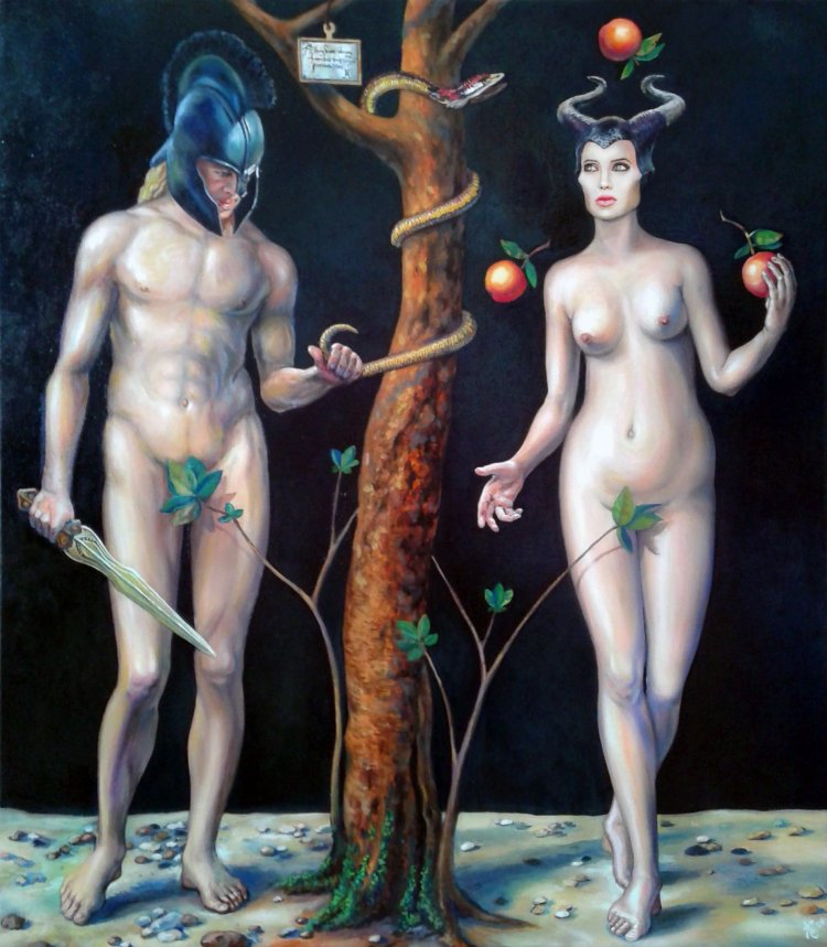 Modern Adam and Eva Shemale