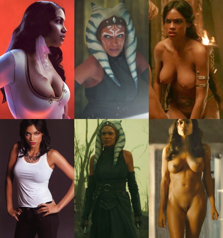 Naked Rosario Dawson Asoka Tano