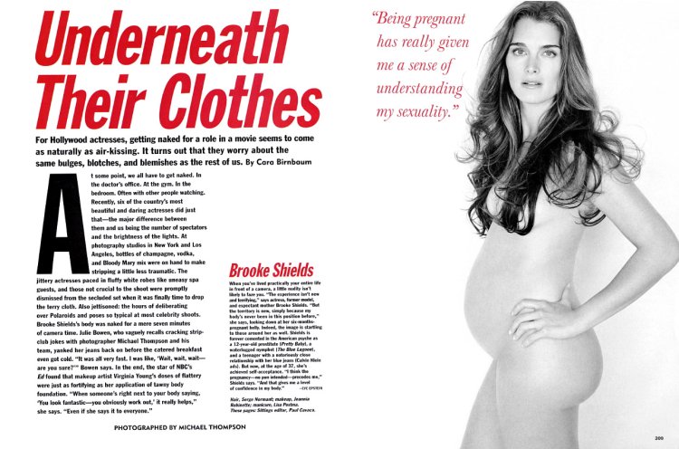 Brooke Shields Pregnant
