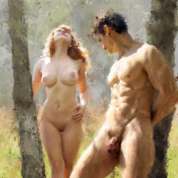 Pictures with naked women and men