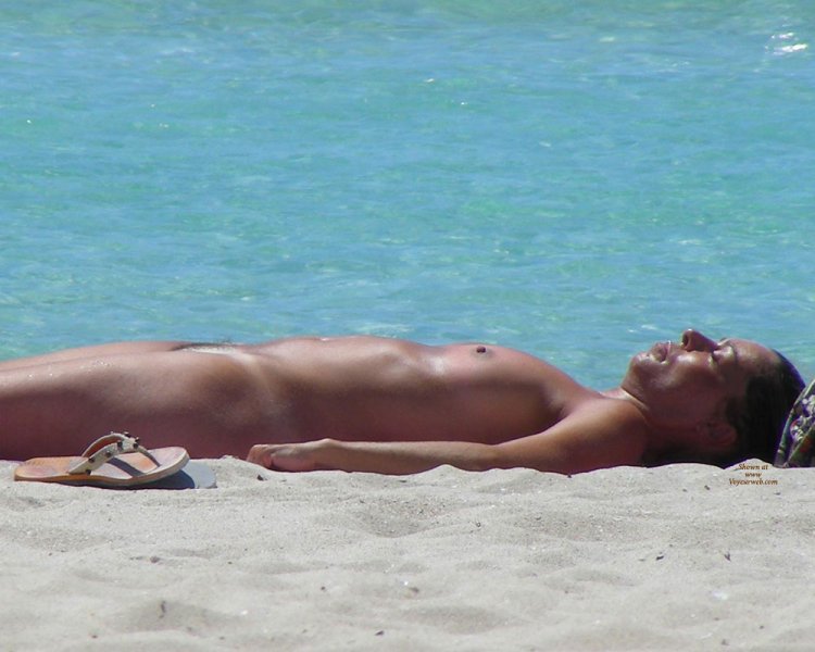 Naked chest beach Mallorca