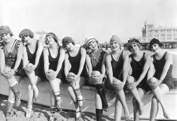 Bathing costumes of the 20s
