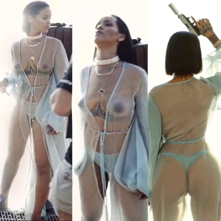 Rihanna naked pregnant