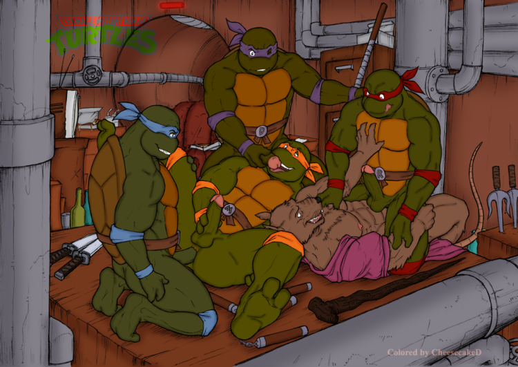 Pornageeev ninja turtles