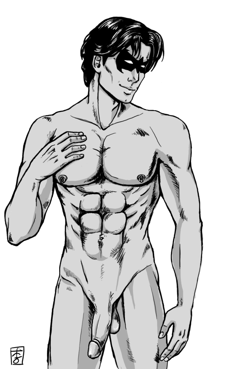 Invulnerable naked Mark Grayson