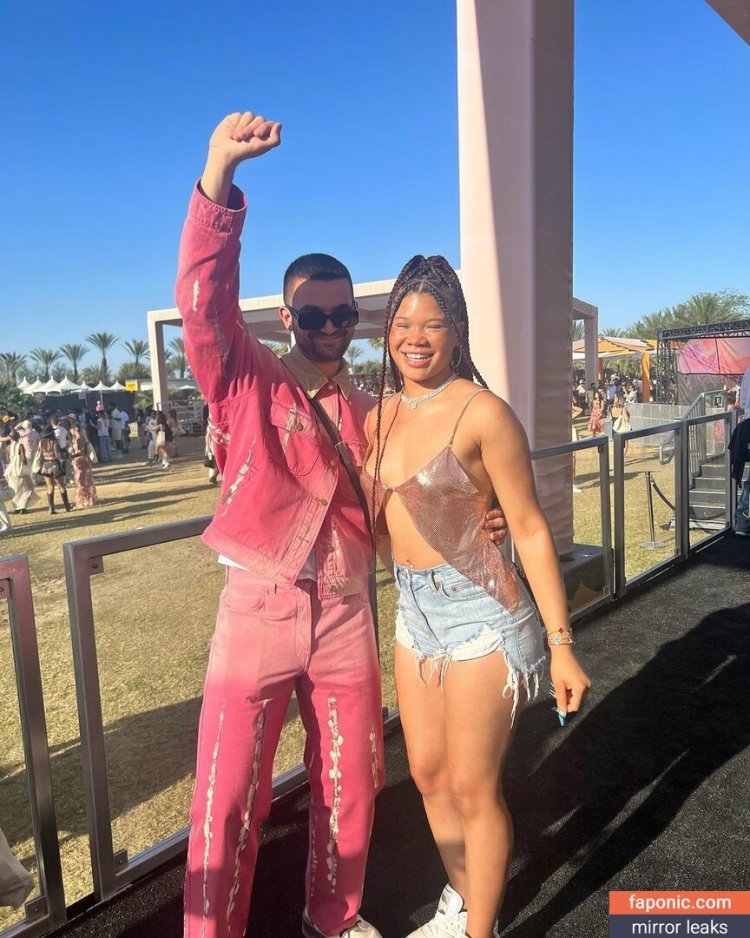 Storm raid in a swimsuit