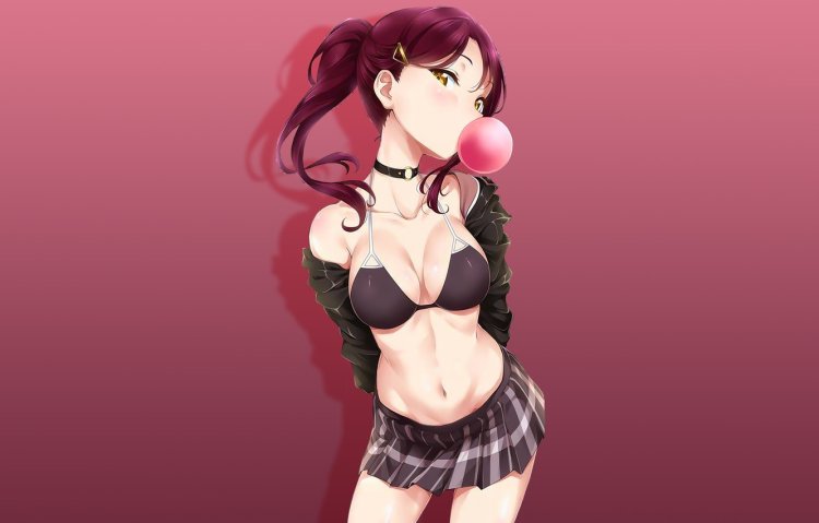 Wallpaper of the girl's anime