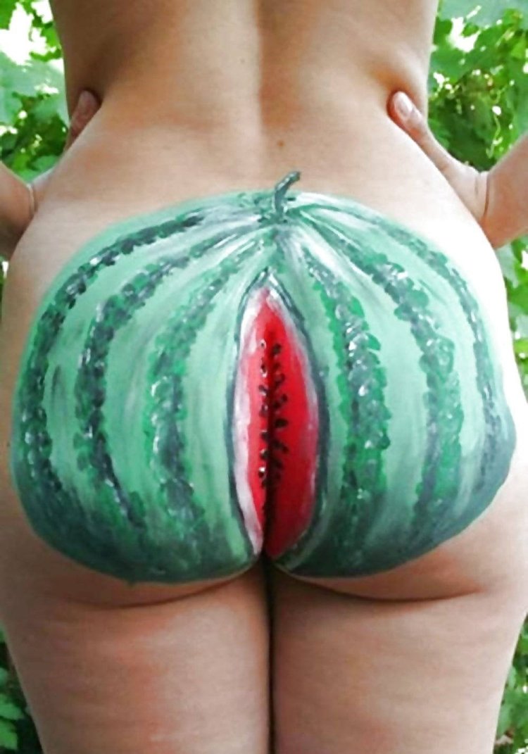 Put the watermelon in the ass