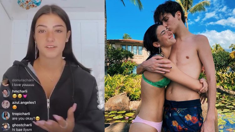 Charlie Damelio and her boyfriend