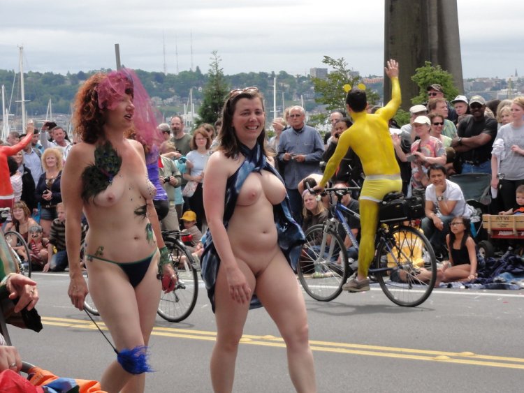 European naked parades