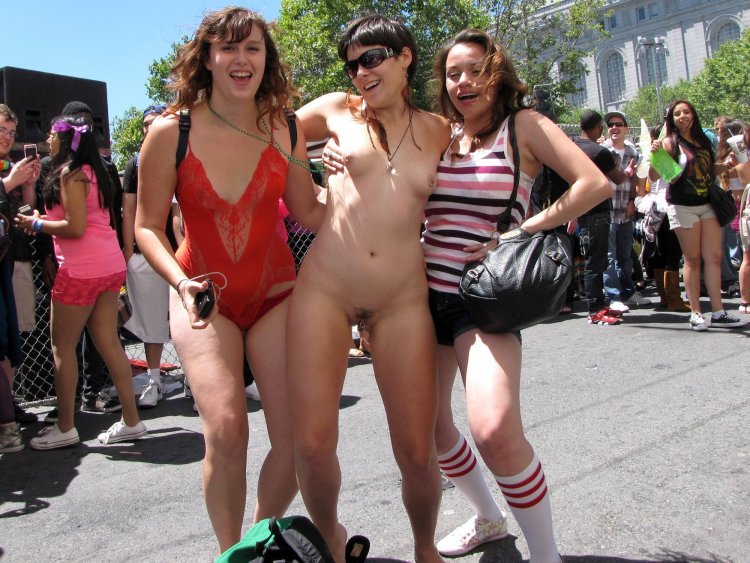 Erotic festivals on the street