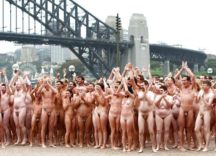 A lot of naked people