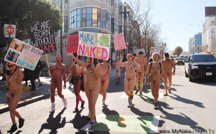 European naked parades