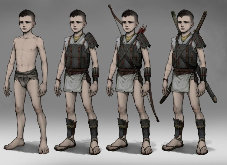 God of War atreus Shota