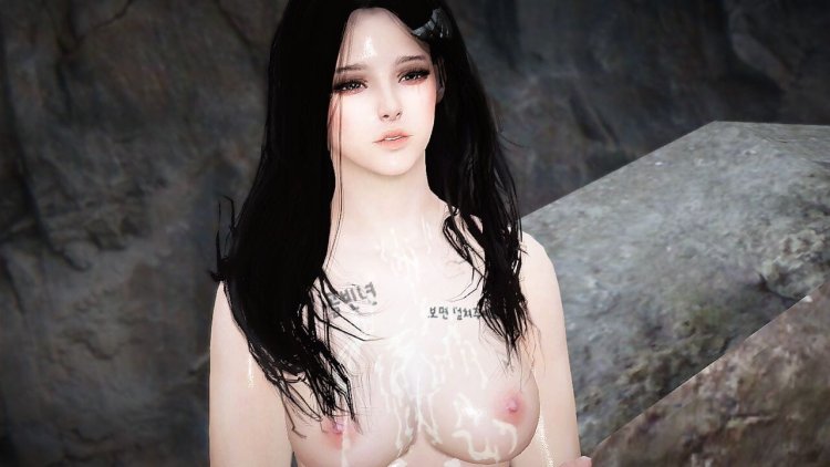 Black Desert Naked small breasts