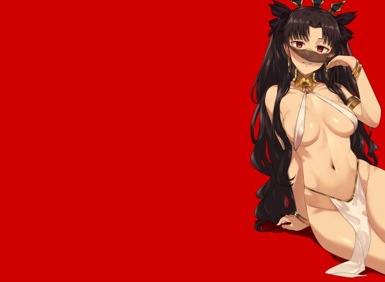 Tosaka Rin naked anime