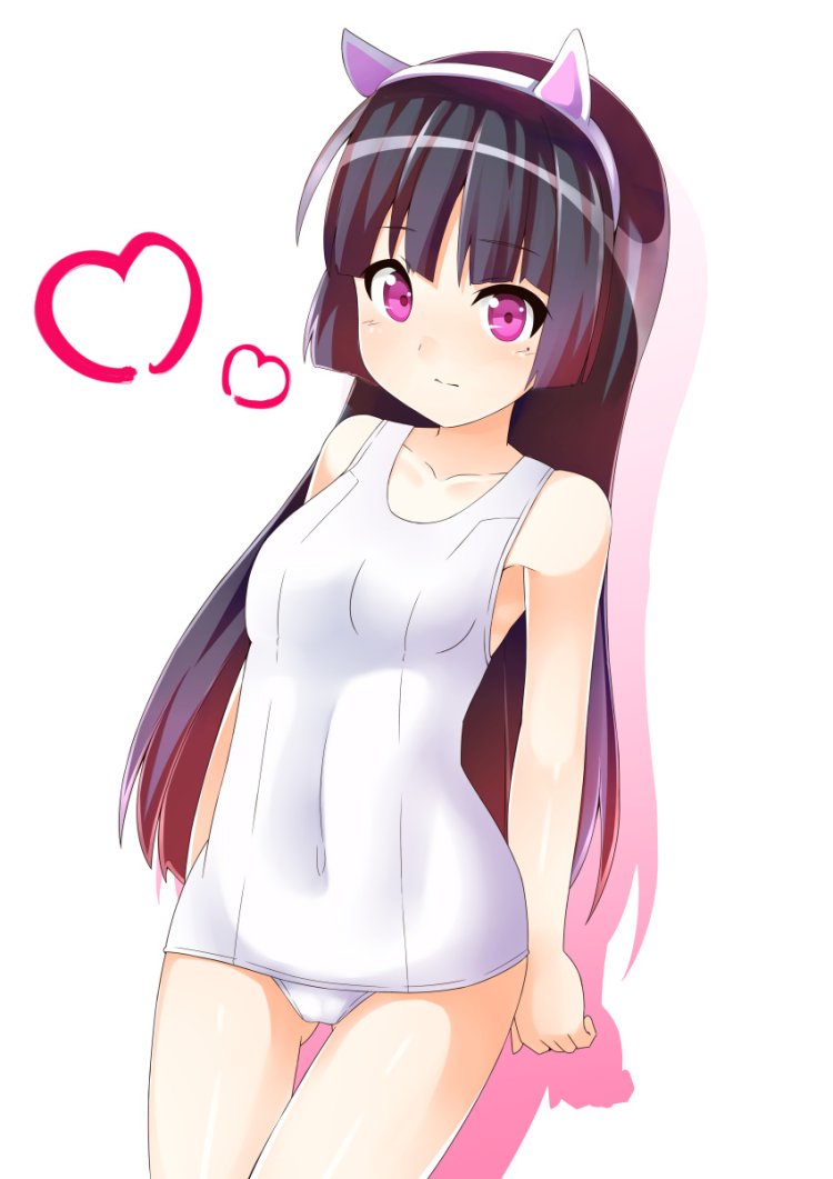 Ruri in a swimsuit