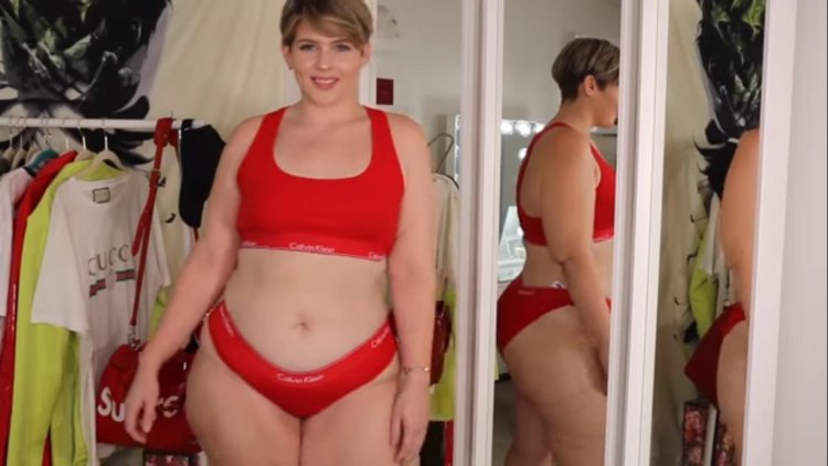 Danielle Carbonari in a swimsuit