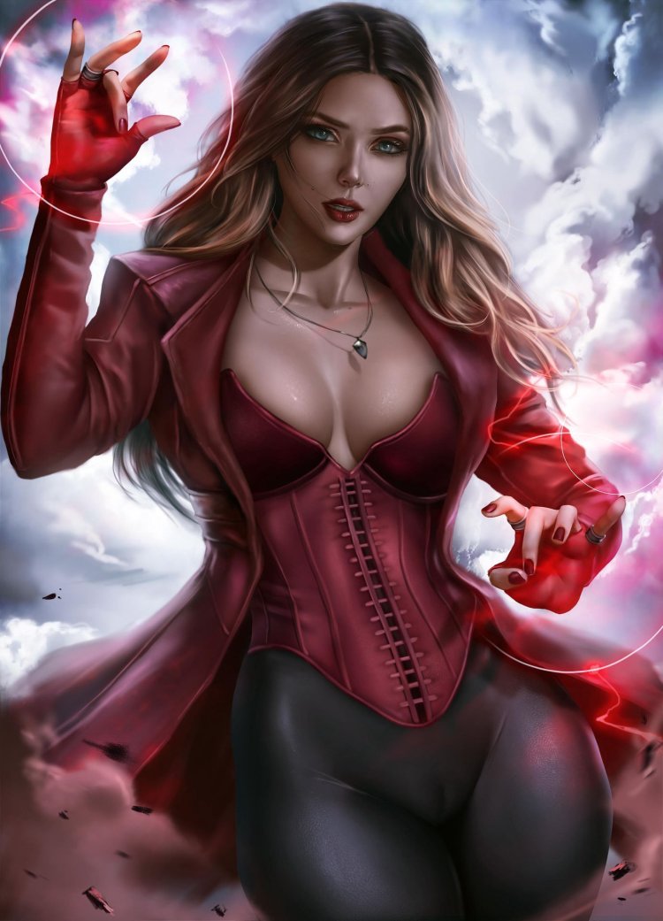 Logan Cure Art Scarlet Witch 18