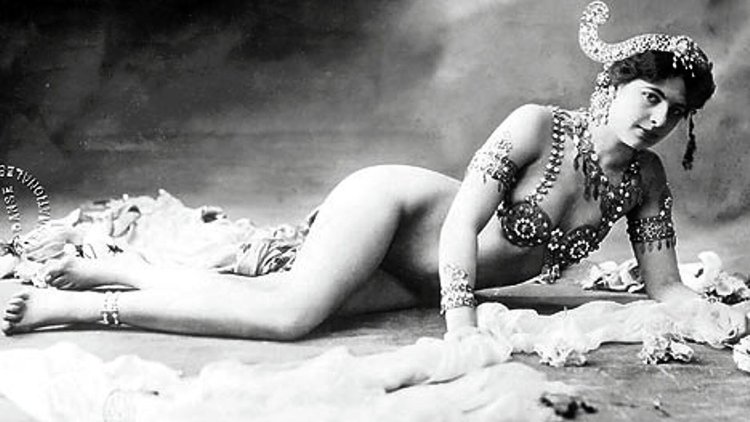 Mata Hari and Russian Officer Maslov