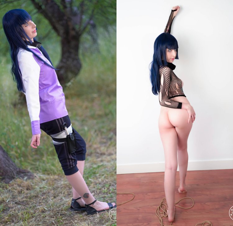 Hinata Hyuuga Ero Cosplay
