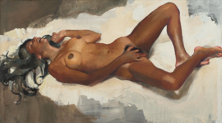 Artist Reclining nude paintings