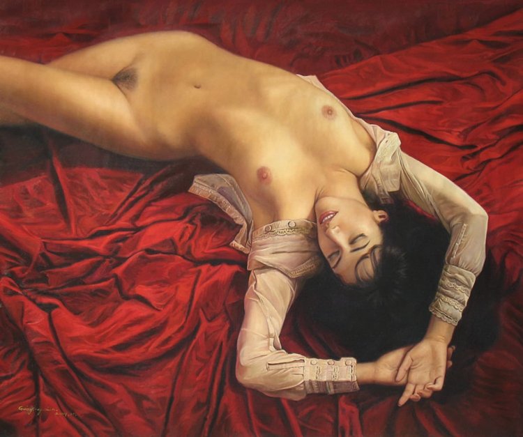 Erotic painting of France