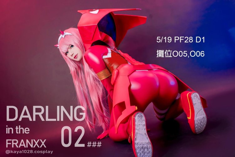 Erotic cosplay zero two