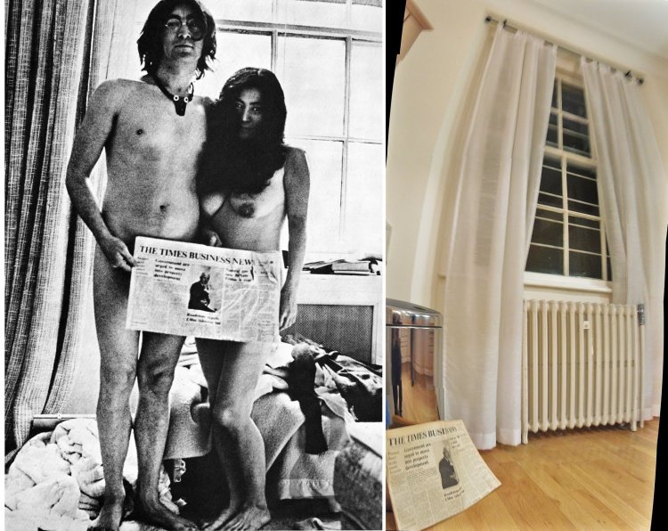 Yoko it and John Lennon Naked