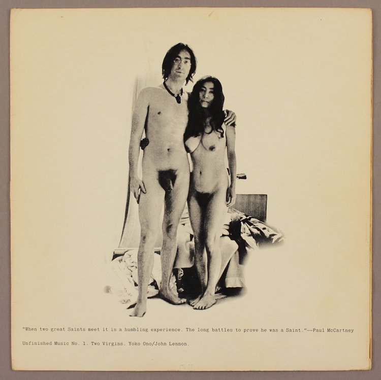 Yoko it and John Lennon Naked