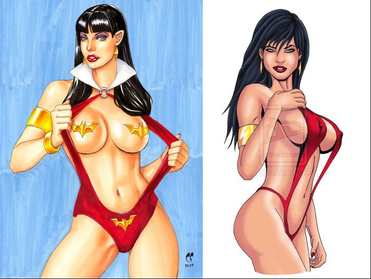 Vampirella 3D Porn Command