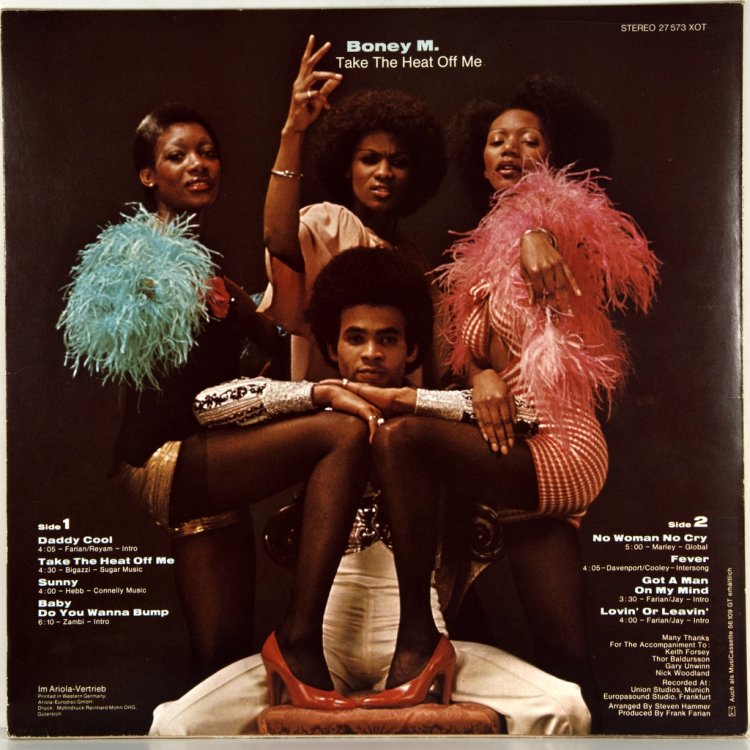 Boney M Take the Heat Off Me 1976