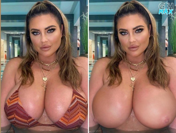 Model djhannahb naked chest