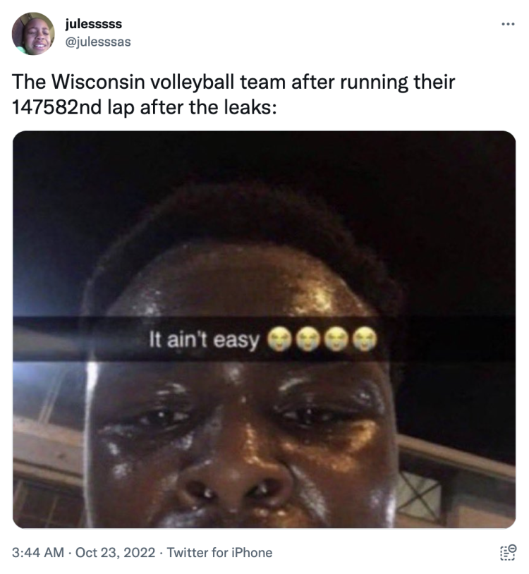 Wisconsin Volley Ball Team on Twitter Naked