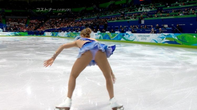 Naked figure skating