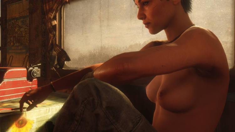 Metro 2033 Exodus naked Anna
