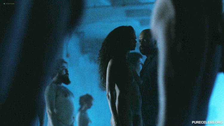 Tandy Newton Wild West World without a bra